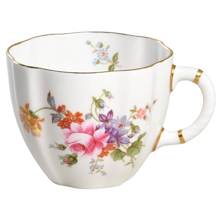 Derby Posies Flat Cup