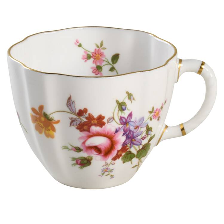 Derby Posies Flat Cup