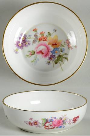 Derby Posies Tea Strainer-Bowl