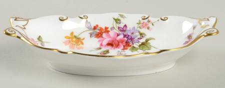 Derby Posies Oval Sweet Meat Dish