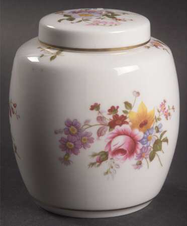 Derby Posies Small Ginger Jar & Lid by Royal Crown Derby
