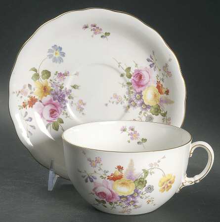 Derby Posies Oversized Cup & Saucer Set