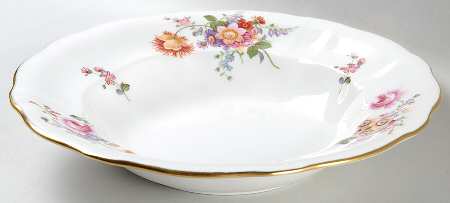 Derby Posies Rim Soup Bowl