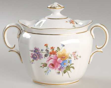 Derby Posies Sugar Bowl & Lid