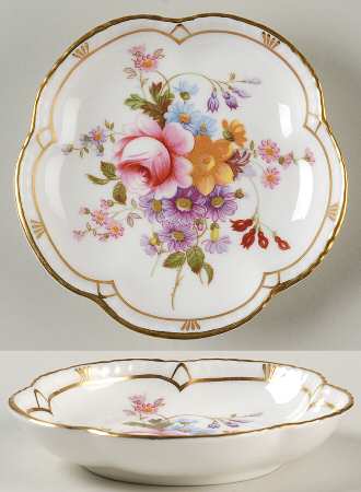 Derby Posies Tudor Rose Tray by Royal Crown Derby