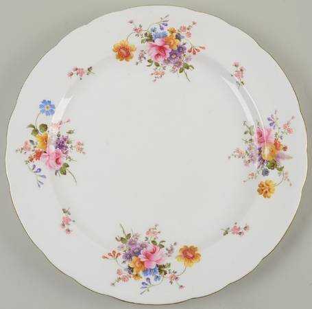 Derby Posies 14" Chop Plate (Round Platter)