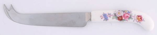 Derby Posies Cheese Knife with Stainless Blade