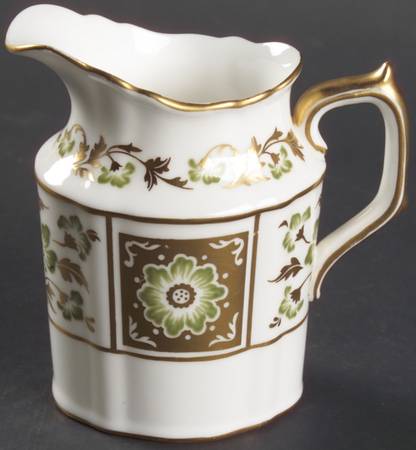 Derby Panel Green Mini Creamer