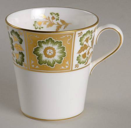 Derby Panel Green Beaker (English Mug)