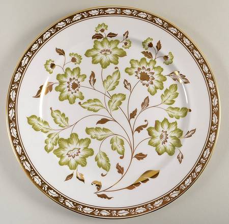 Derby Panel Green Service Plate (Charger)