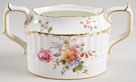 Derby Posies Sugar Bowl No Lid