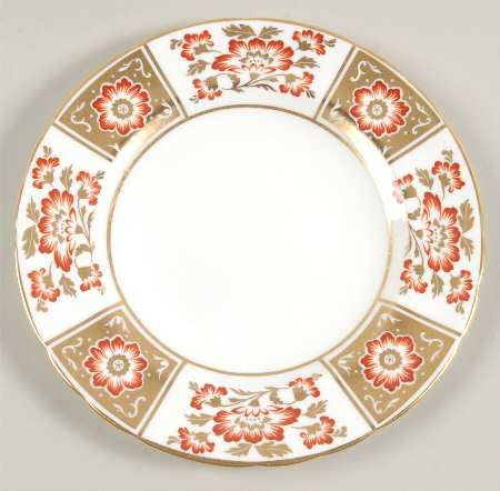 Derby Panel Red Dessert/Pie Plate