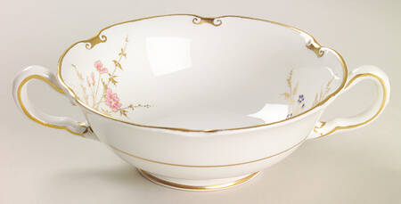 Devonshire Footed Cream Soup Bowl