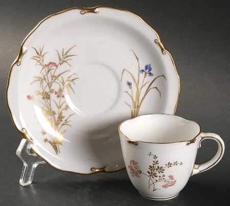 Devonshire Flat Demitasse Cup & Saucer Set