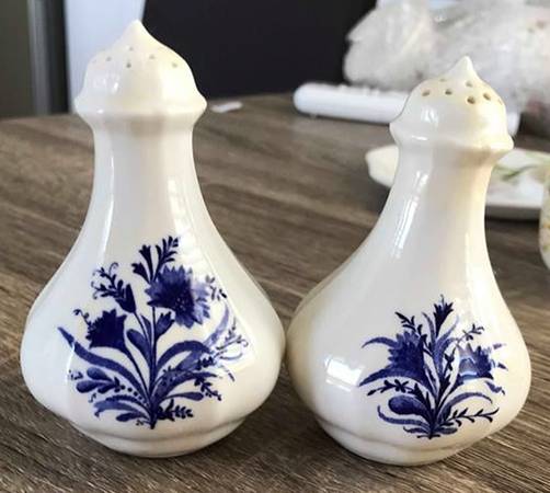 Festival Blue Salt & Pepper Set