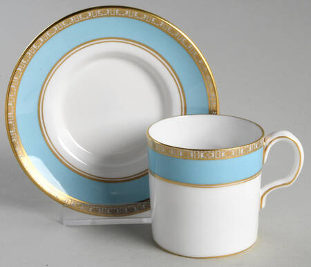 Fifth Avenue Flat Demitasse Cup & Saucer Set