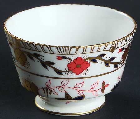 Gadroon Rose Open Sugar Bowl