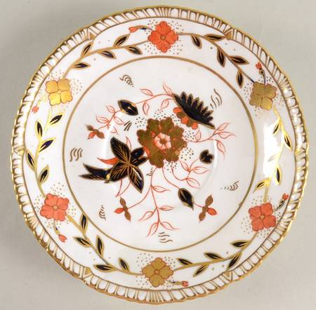 Gadroon Rose Saucer for Footed Cream Soup Bowl