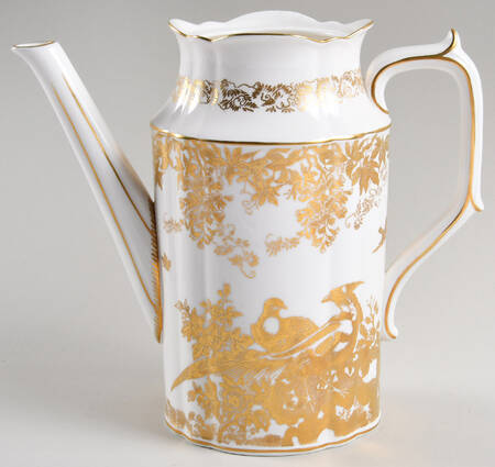 Gold Aves Coffee Pot No Lid