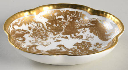 Gold Aves Tudor Rose Tray