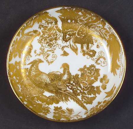 Gold Aves 1963 Round Tray
