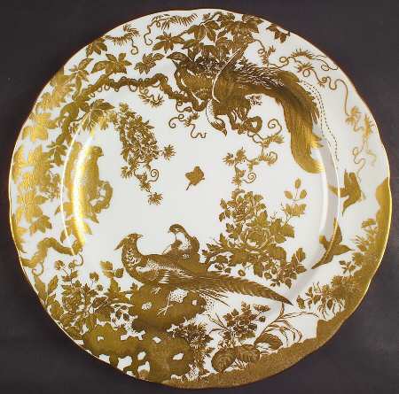 Gold Aves 14" Chop Plate (Round Platter)