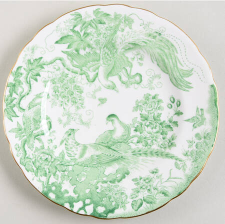 Green Aves Bread & Butter Plate