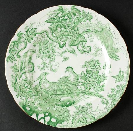 Green Aves Dessert/Pie Plate