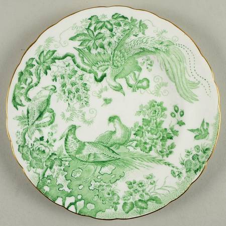 Green Aves Salad Plate
