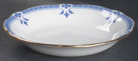 Grenville (Gold Trim) Coupe Cereal Bowl by Royal Crown Derby