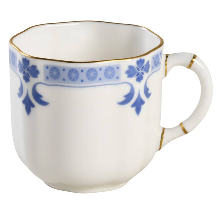 Grenville (Gold Trim) Flat Demitasse Cup by Royal Crown Derby