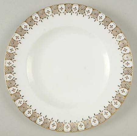 Heraldic Gold Luncheon Plate