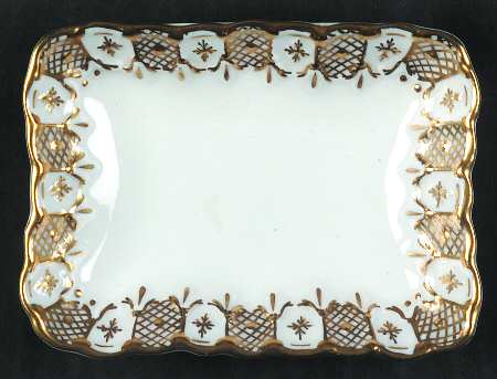 Heraldic Gold Rectangular Tray
