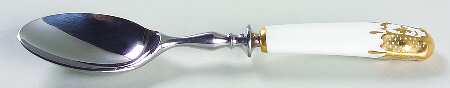 Heraldic Gold Teaspoon