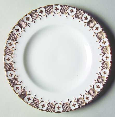 Heraldic Gold Bread & Butter Plate