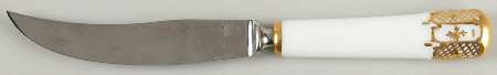 Heraldic Gold Individual Fruit Knife