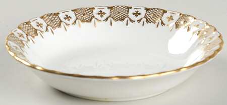 Heraldic Gold Fruit/Dessert (Sauce) Bowl