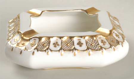 Heraldic Gold Small Ashtray