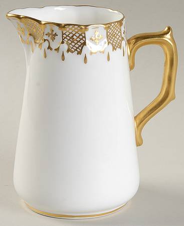 Heraldic Gold Creamer
