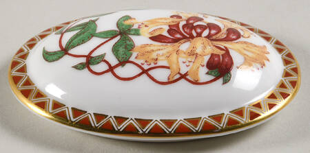 Honeysuckle Lid for Oval Box