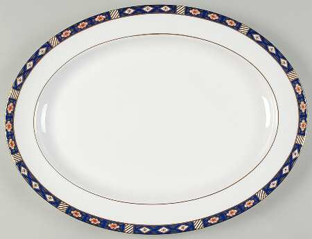Kedleston 16" Oval Serving Platter