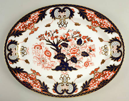 Kings (Newer Backstamp) 16" Oval Serving Platter