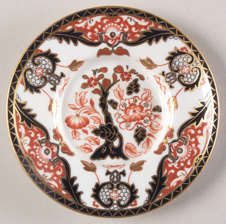 Kings (Newer Backstamp) Saucer for Flat Demitasse Cup