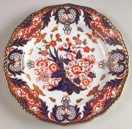 Kings (Newer Backstamp) Luncheon Plate
