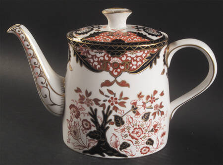 Kings (Newer Backstamp) Coffee Pot & Lid