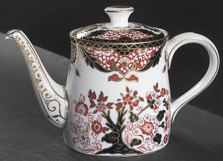 Kings (Newer Backstamp) Mini Teapot & Lid