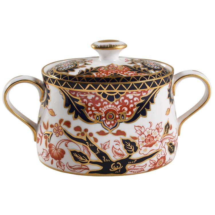 Kings (Newer Backstamp) Sugar Bowl & Lid