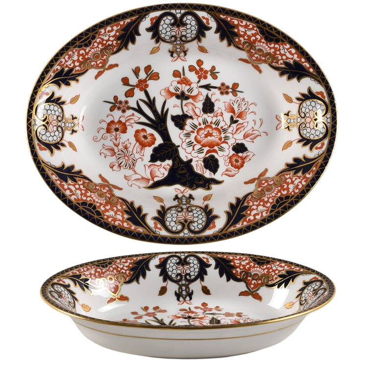 Kings (Newer Backstamp) 10" Oval Vegetable Bowl
