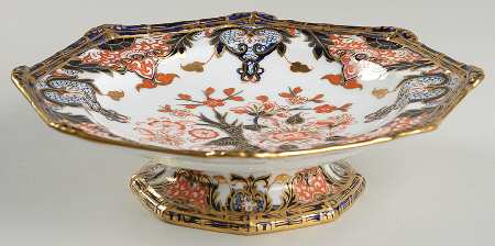 Kings (Newer Backstamp) Low Compote