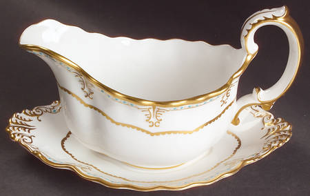 Lombardy Gravy Boat & Underplate